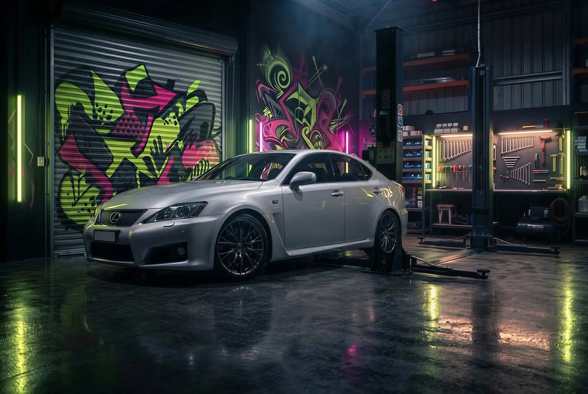 Lexus IS F: Stock