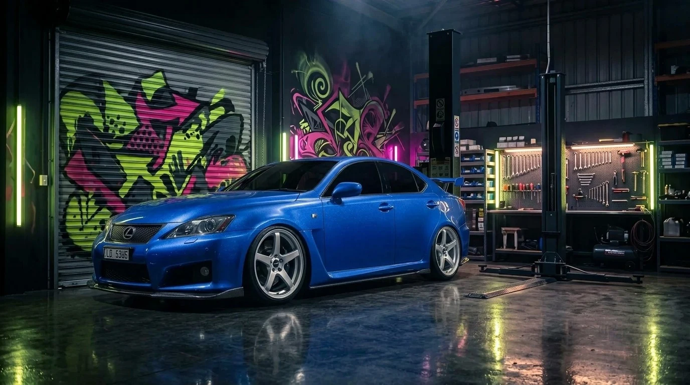 Lexus IS F: Built