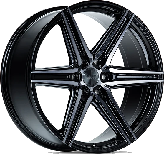 Vossen HF6-2 wheel in Tinted Gloss Black
