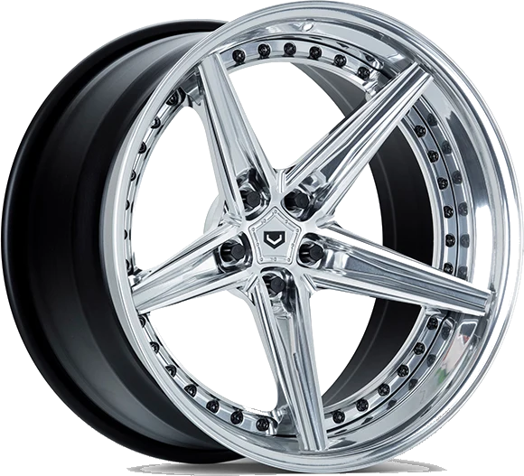 Vossen M-X5 (3-Piece) wheel in Gloss Clear