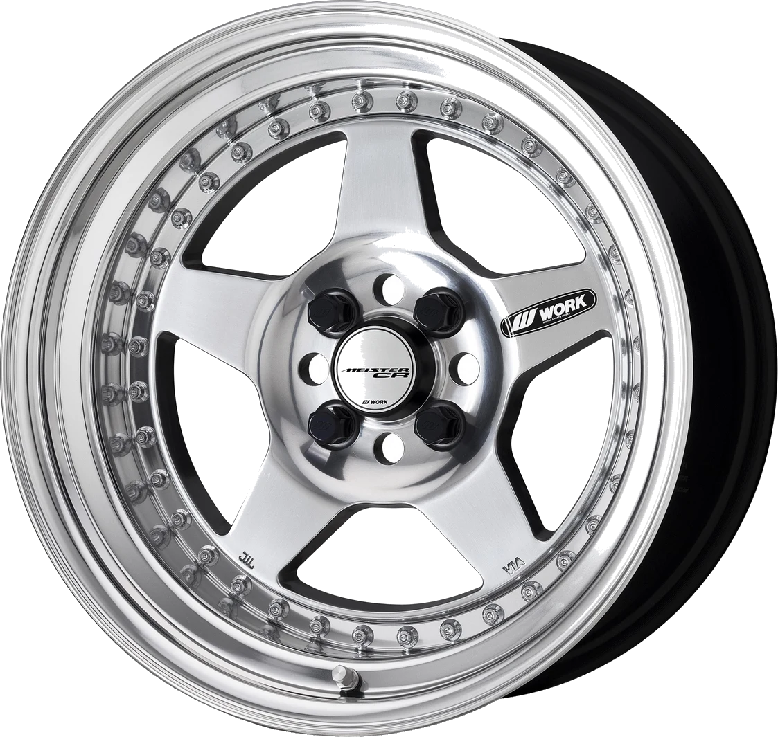 Work Wheels Meister CR01 wheel in Buff Finish