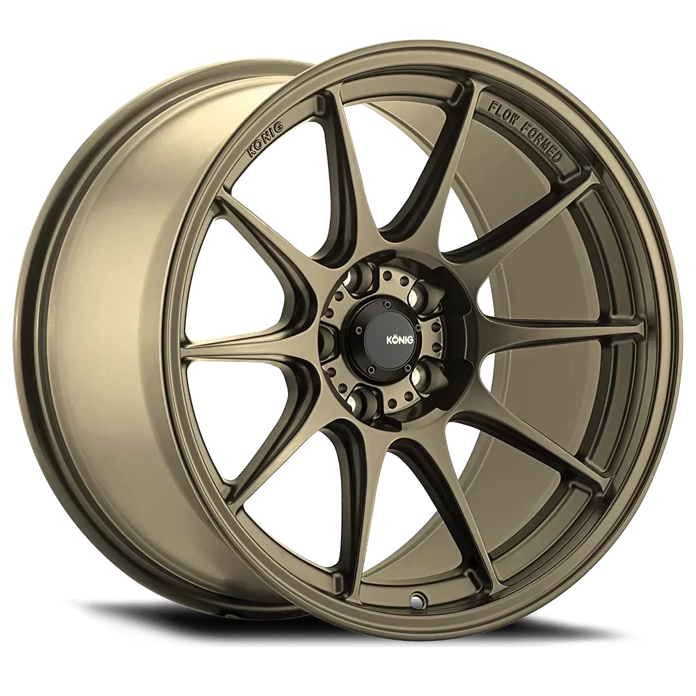 Konig Dekagram wheel in Gloss Bronze