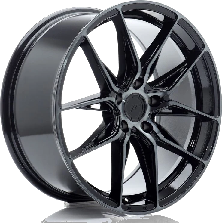 Japan Racing JR-44 wheel in Black Machined