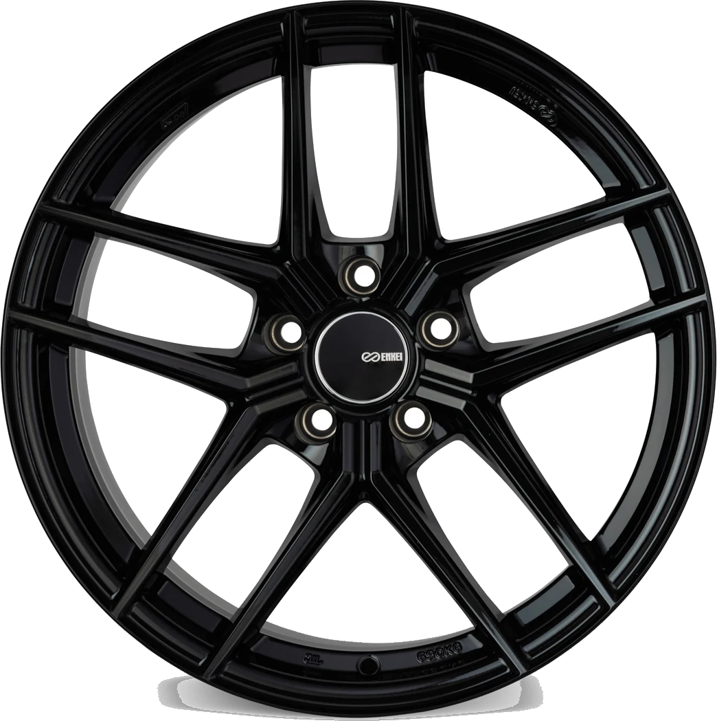 Enkei TY-5 wheel in Gloss Black