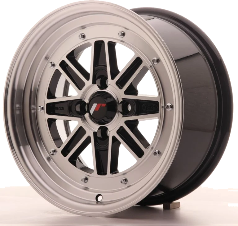 Japan Racing JR-31 wheel in Black Machined