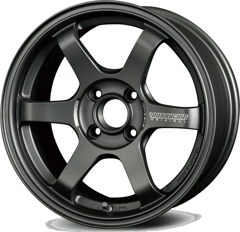 Volk Racing TE37 SONIC CLUB RACER wheel in Matte Dark Gunmetal