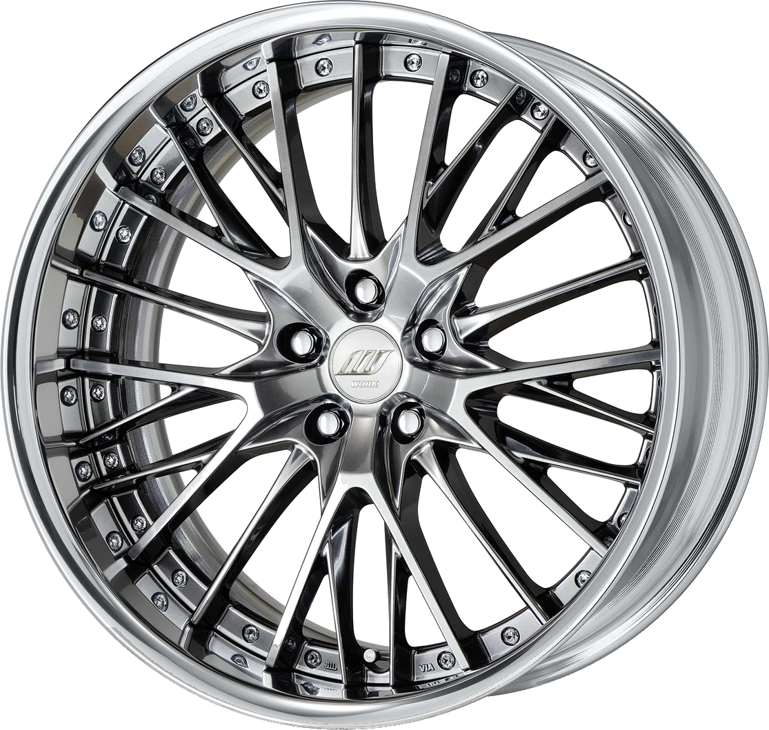Work Wheels Schwert SG2 wheel in Grimit Silver