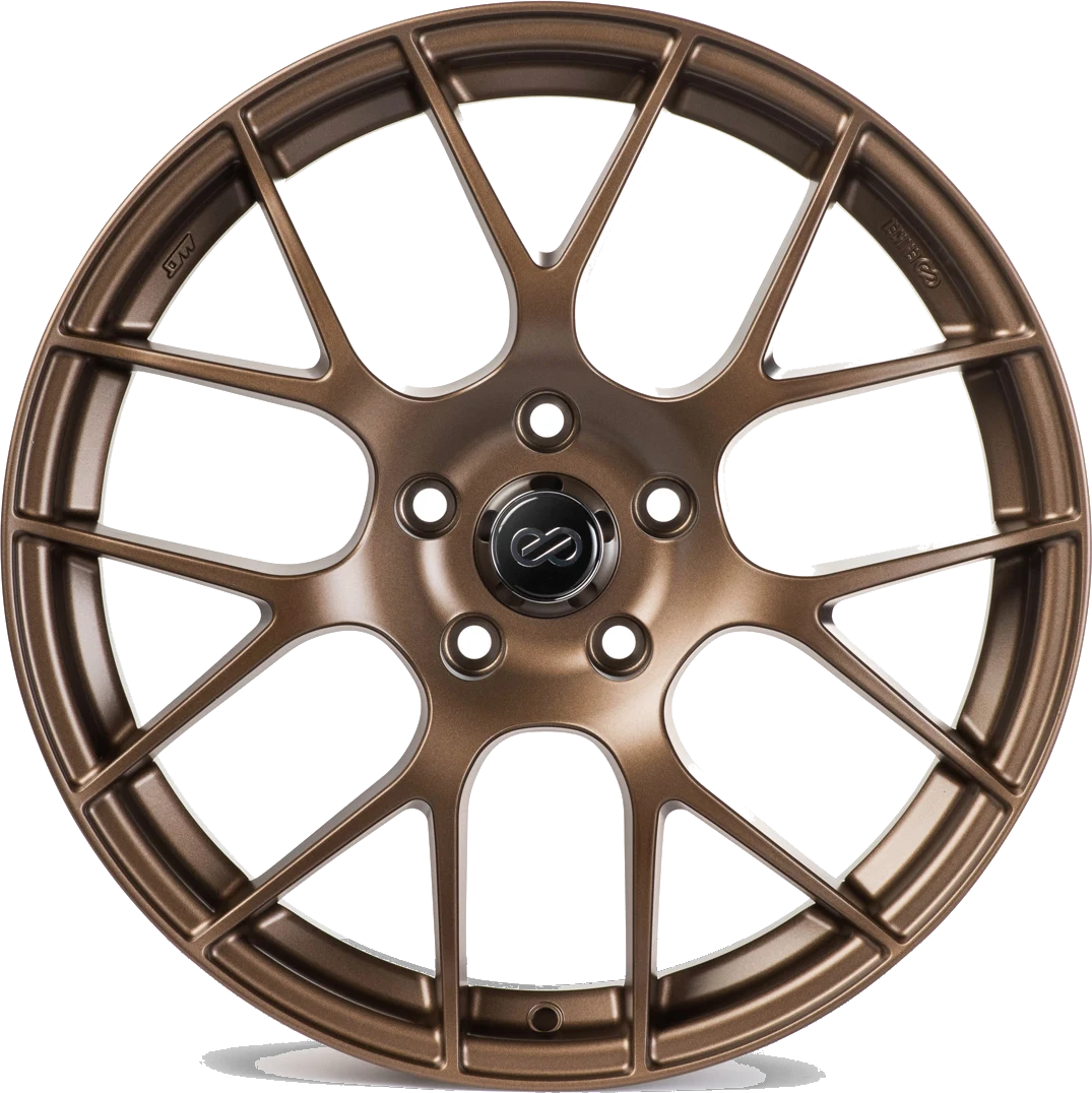 Enkei Raijin wheel in Bronze