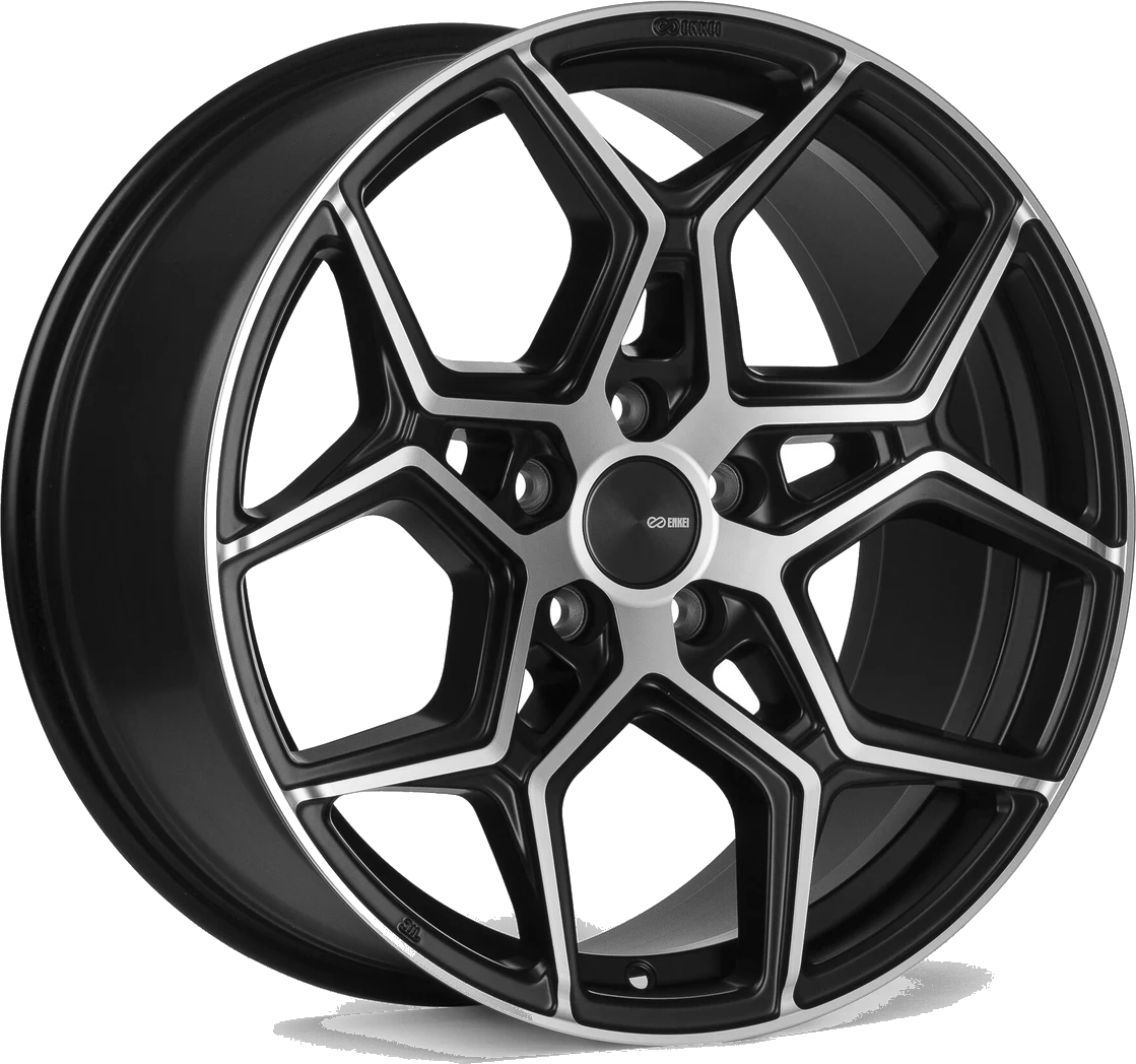 Enkei Quest wheel in Black Machined
