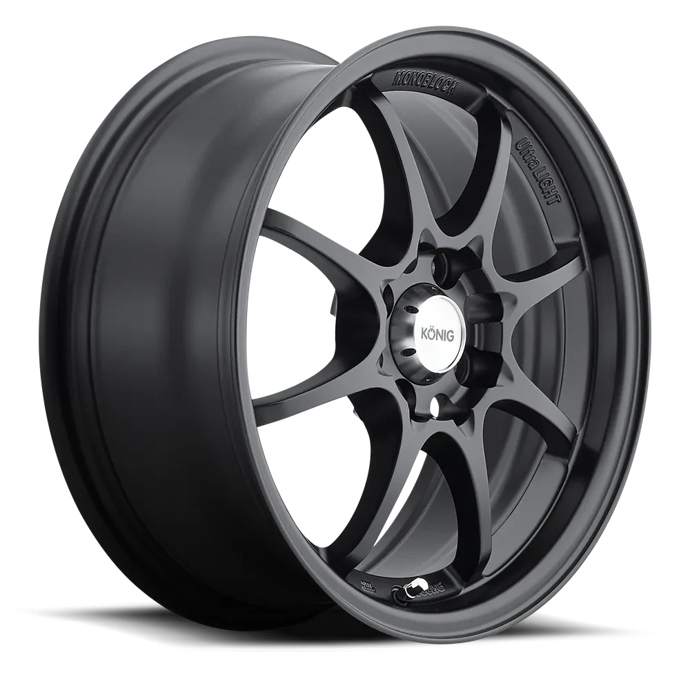 Konig Helium wheel in Matte Black
