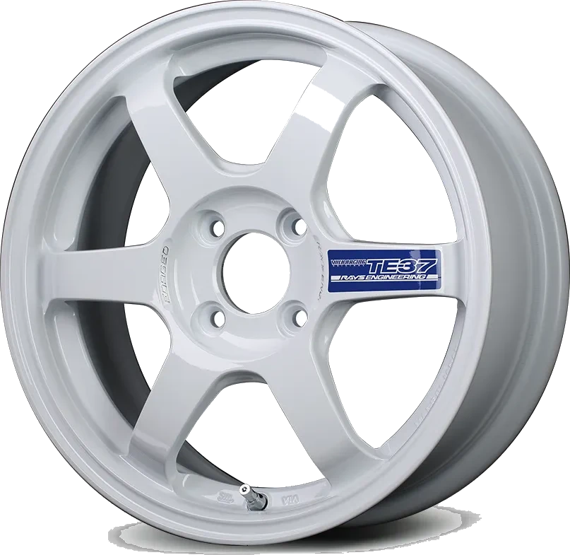 Volk Racing TE37 GRAVEL II wheel in Dash White
