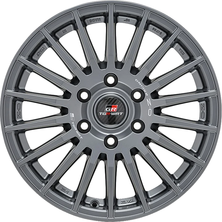 OZ Racing Rally Desert TGR-WRT wheel in Rally Graphite
