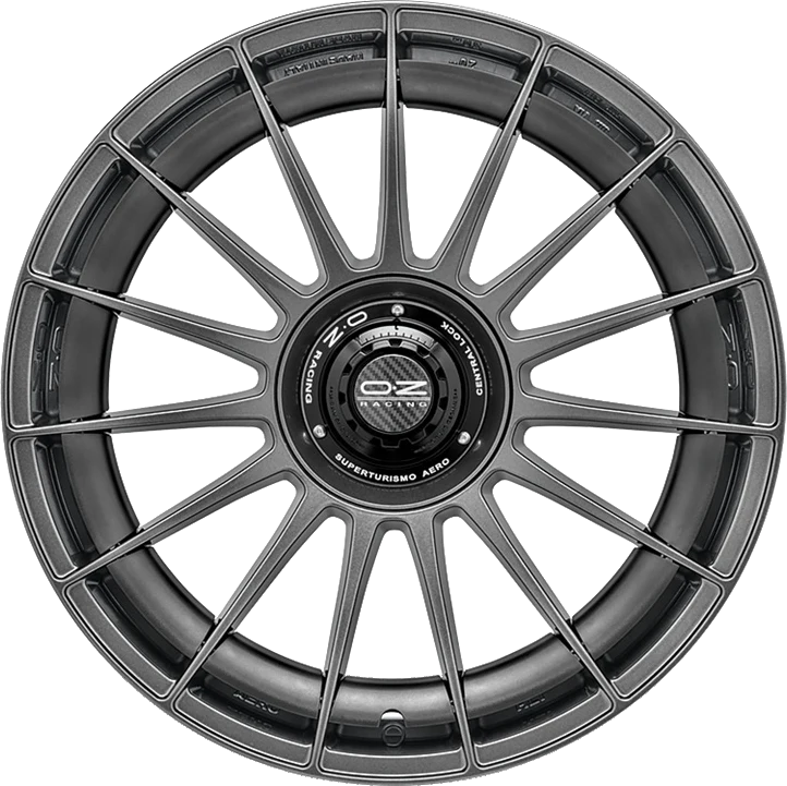 OZ Racing Superturismo AERO wheel in Star Graphite