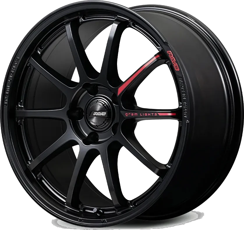 gramLIGHTS 57NR LIMITED II wheel in Semigloss Black