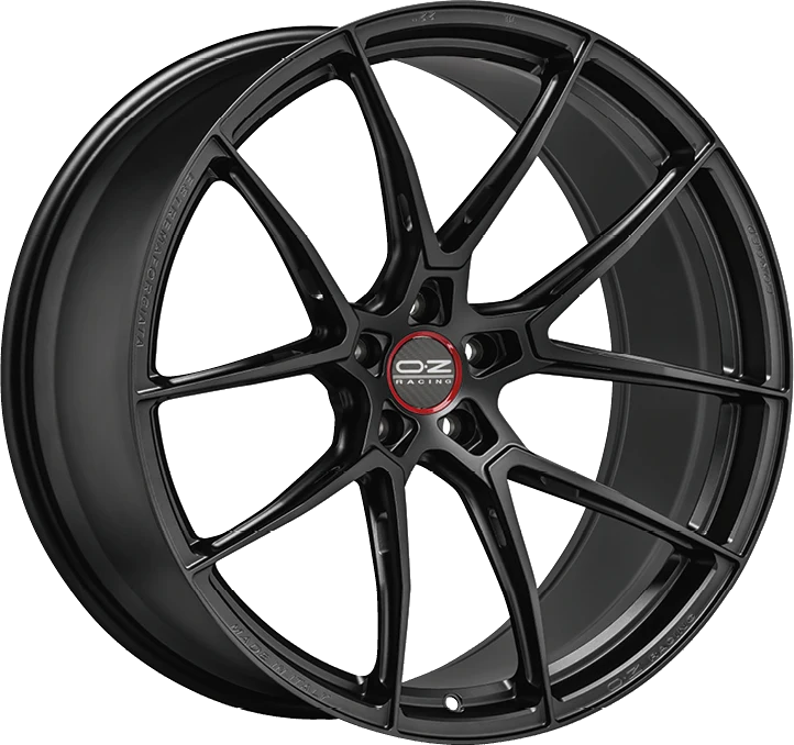 OZ Racing Estrema Forgiata wheel in Gloss Black