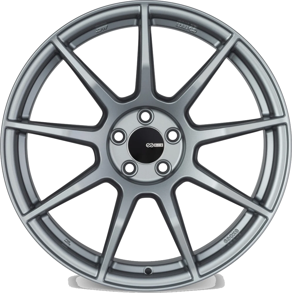 Enkei TS9 wheel in Platinum Gray