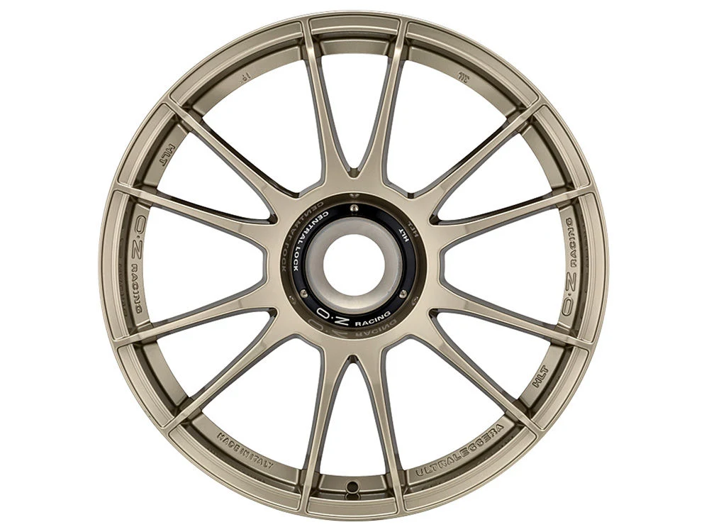 OZ Racing Ultraleggera HLT CL wheel in White Gold