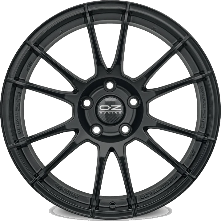 OZ Racing Ultraleggera HLT wheel in Matt Black