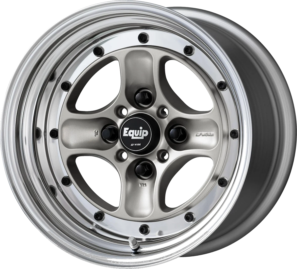Work Wheels Equip 40 wheel in Brut Silver