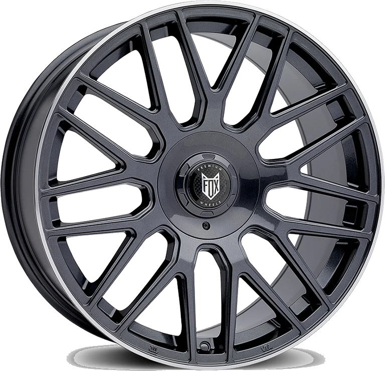 Fox VR3 wheel in Zinc Polish Lip