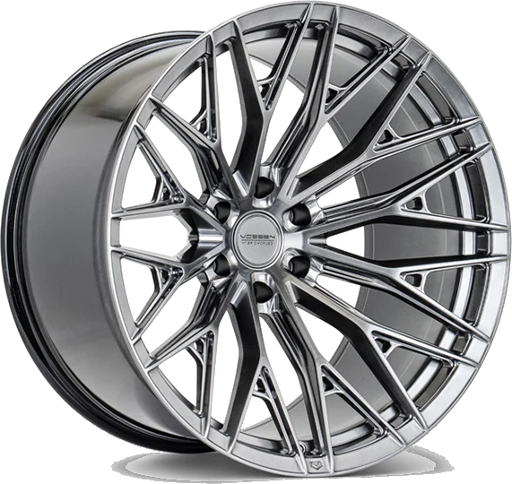 Vossen HFX-6 wheel in Hyper Gunmetal