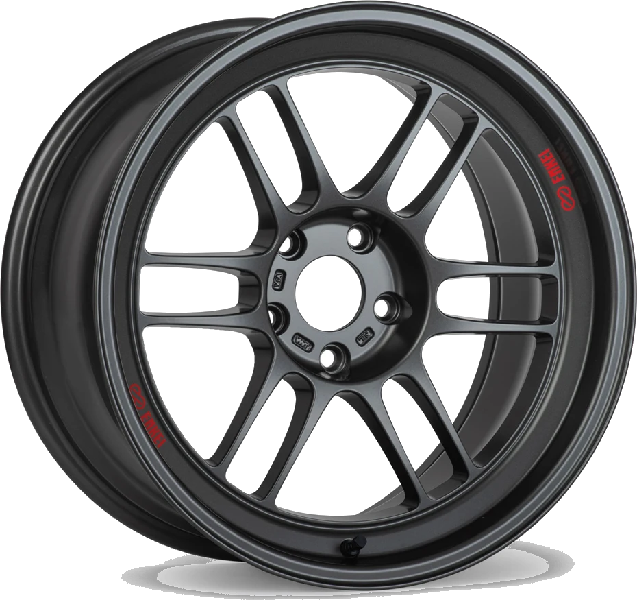 Enkei RPF1RS wheel in Matte Dark Gunmetal