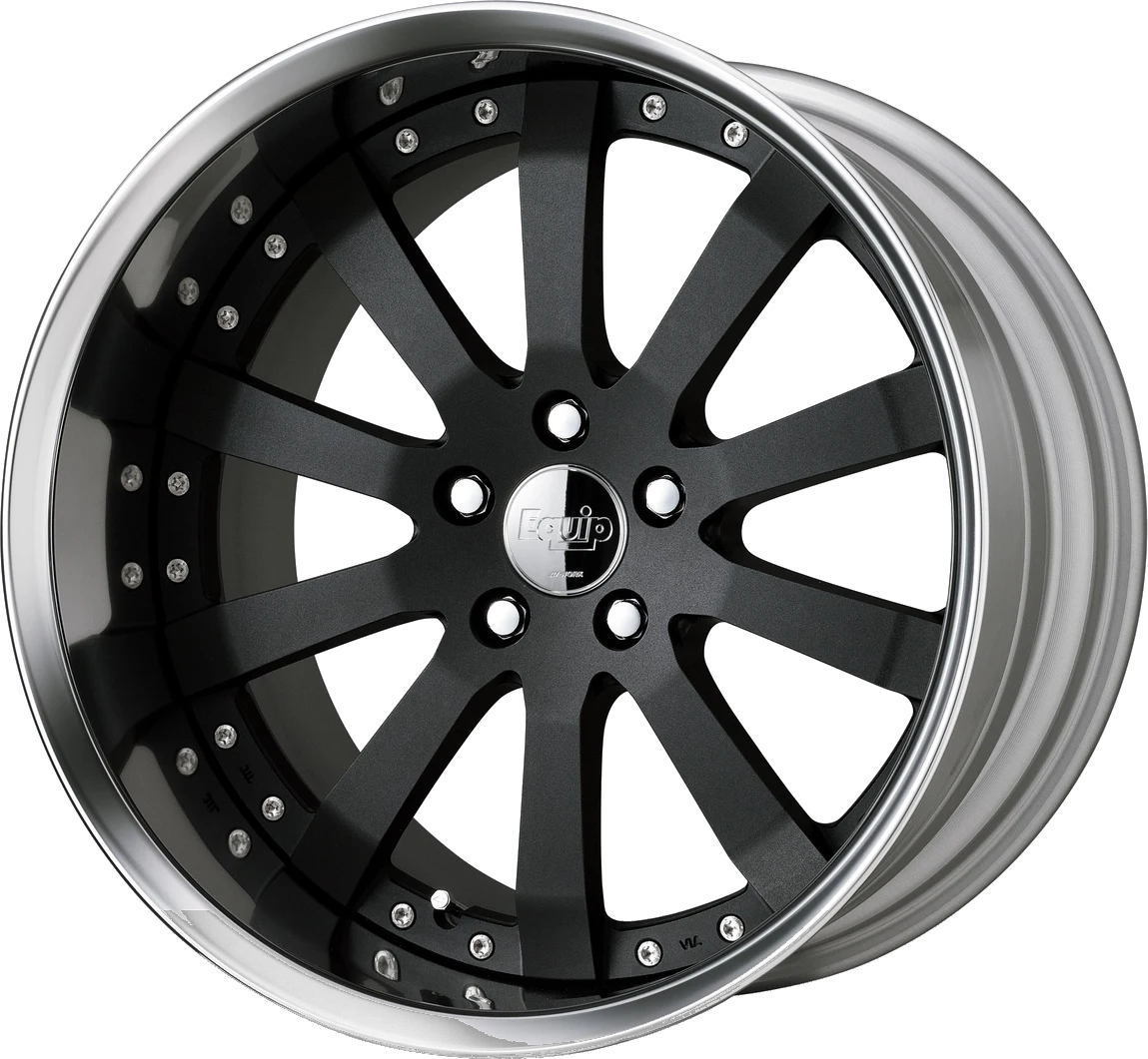 Work Wheels Equip E10 wheel in Black Anodized
