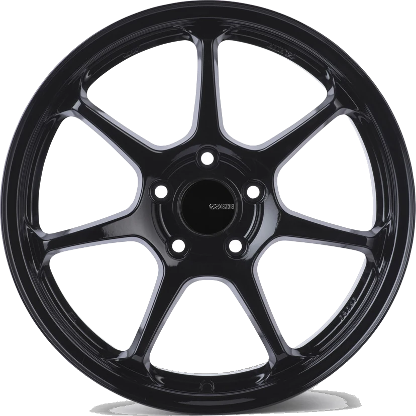 Enkei TS-7 wheel in Gloss Black