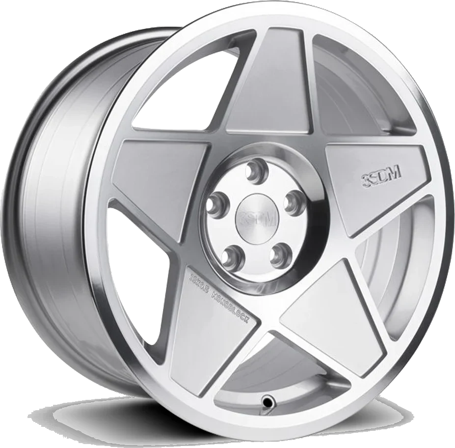 3SDM 0.05 wheel in Silver with Polished Face