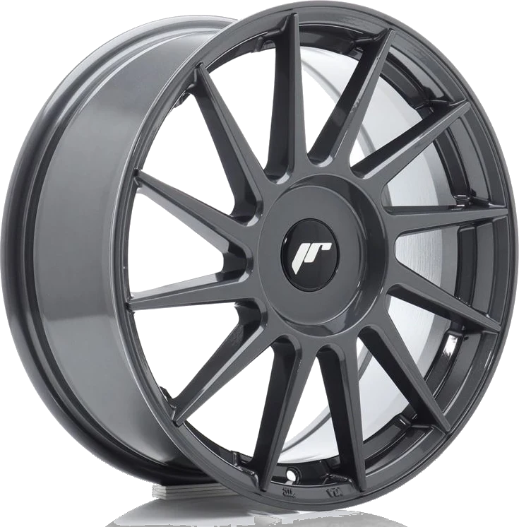 Japan Racing JR-22 wheel in Hyper Gray
