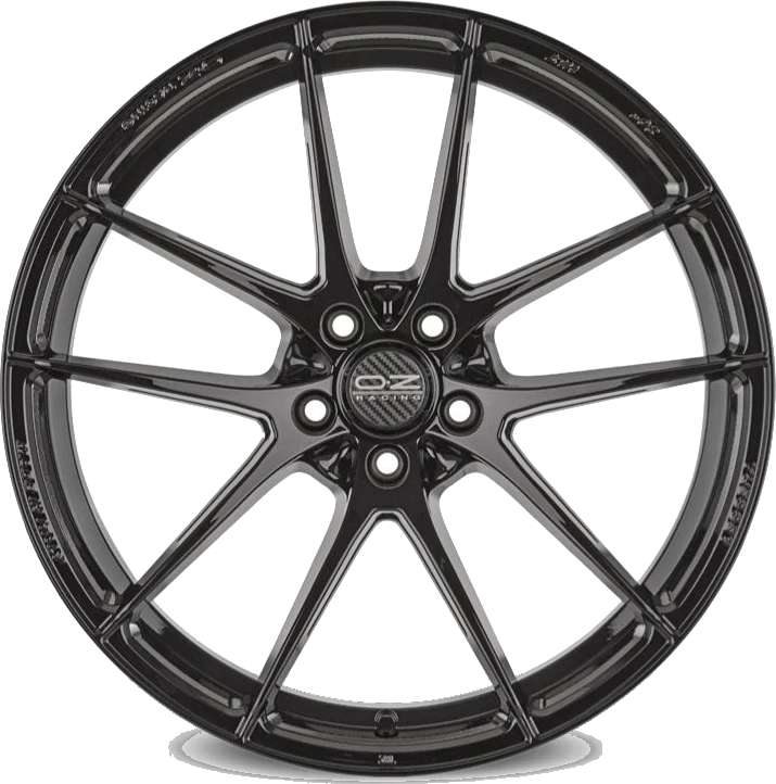 OZ Racing Leggera HLT wheel in Gloss Black