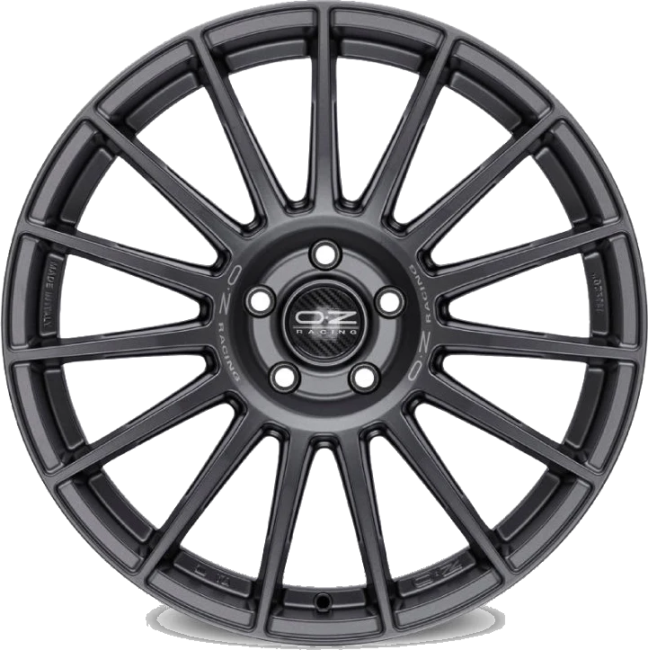 OZ Racing Superturismo Dakar wheel in Matt Graphite
