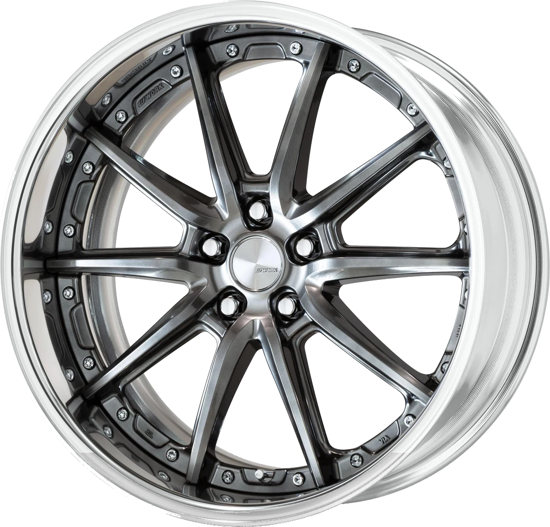 Work Wheels Lanvec LS10 wheel in Glim Black