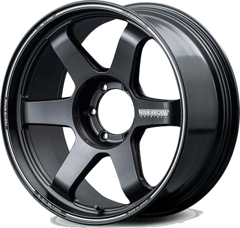 Volk Racing TE37 ultra X wheel in Blast Black 2