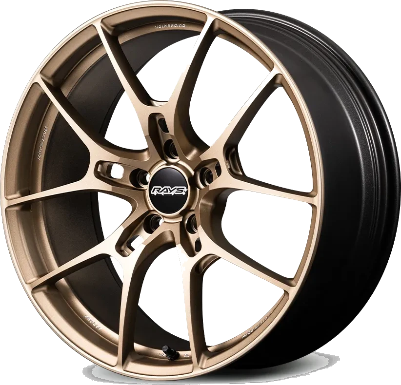 Volk Racing G025 LTD「Matte Gold」 wheel in Matte Gold