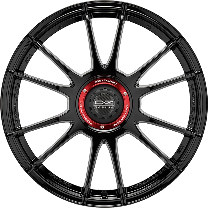 OZ Racing Ultraleggera XX wheel in Gloss Black