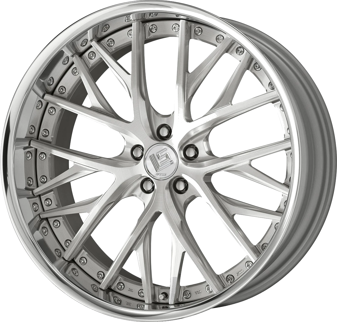 Work Wheels LS Vajra wheel in Brushed