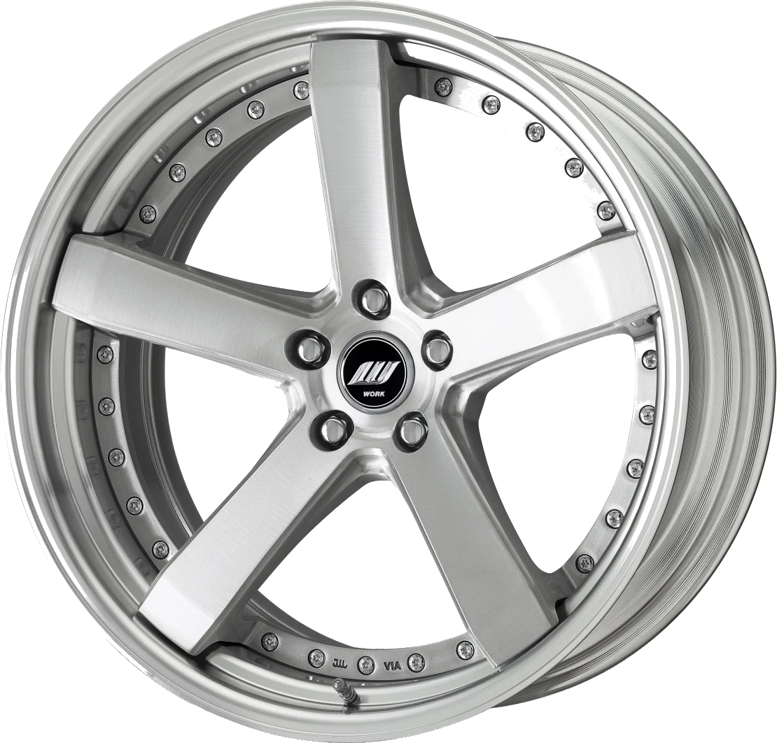 Work Wheels Zeast ST2 wheel in Brushed