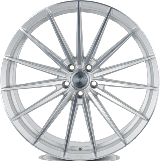 Vossen HFX 4 wheel in Silver Polished