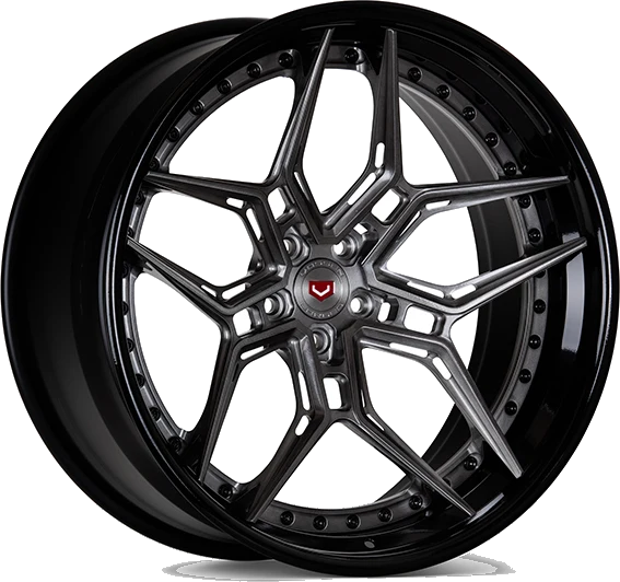 Vossen EVO-4R (3-Piece) wheel in Dark Smoke