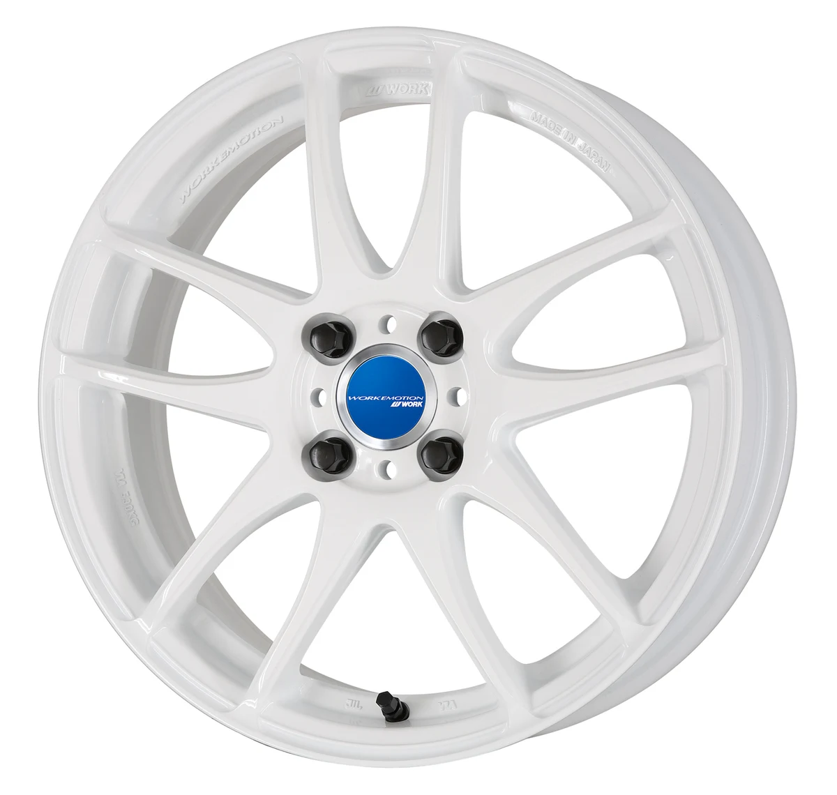 Work Wheels Emotion CR Kiwami wheel in White