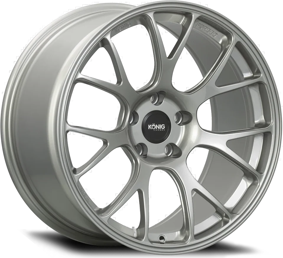 Konig F1M wheel in Ash Silver