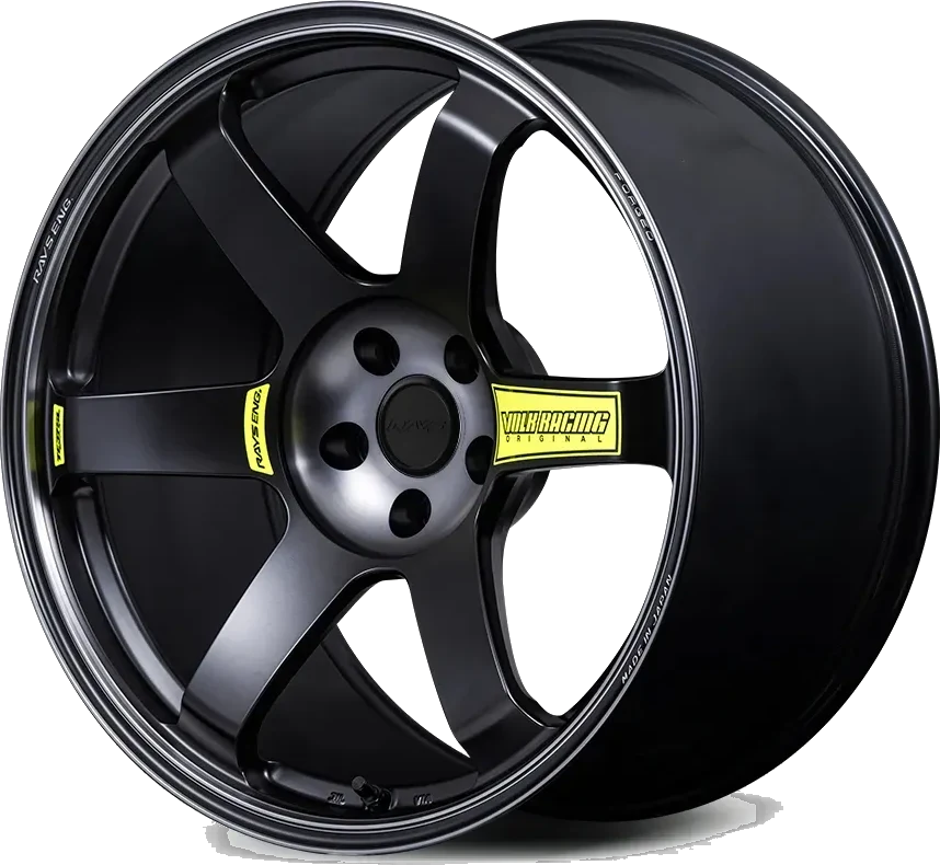 Volk Racing TE37 SAGA SL M-SPEC wheel in Pressed Black