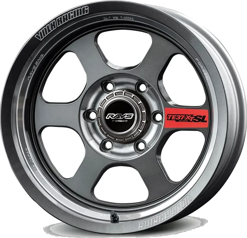 Volk Racing TE37XT SL M-SPEC wheel in Pressed Graphite