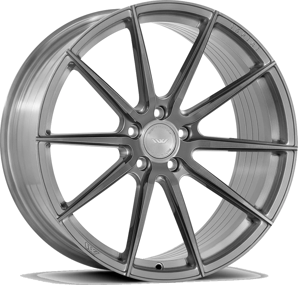 Ispiri FFR1 wheel in Full Brushed Carbon Titanium