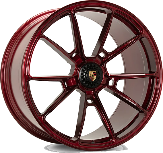 Vossen RS92 wheel in Merlot