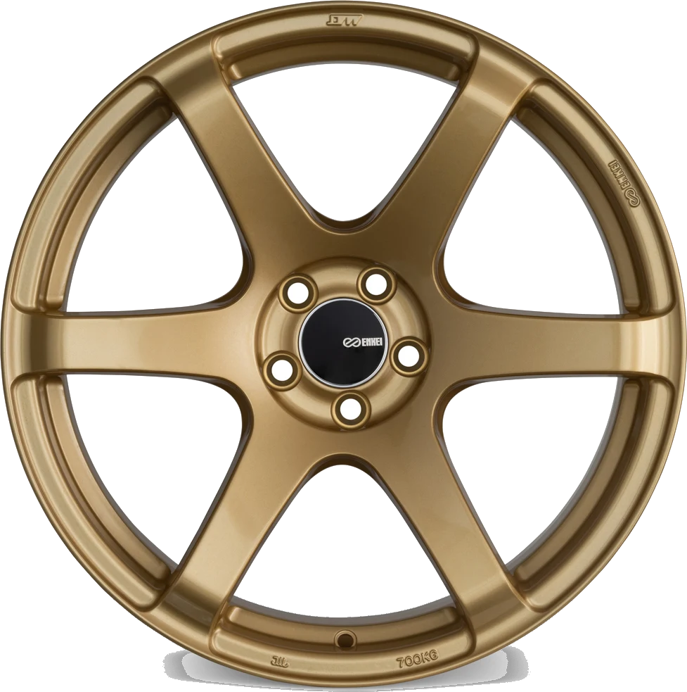 Enkei T6S wheel in Gold