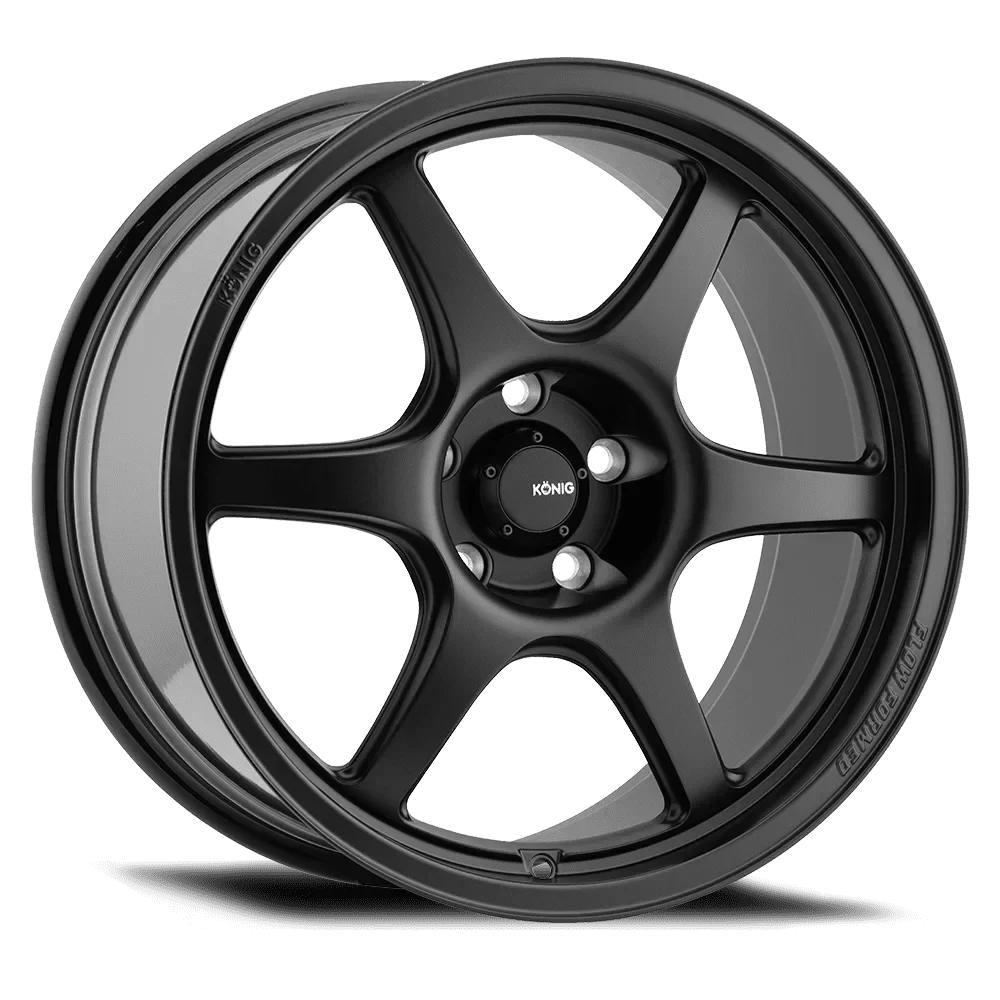 Konig Hexaform wheel in Matte Black