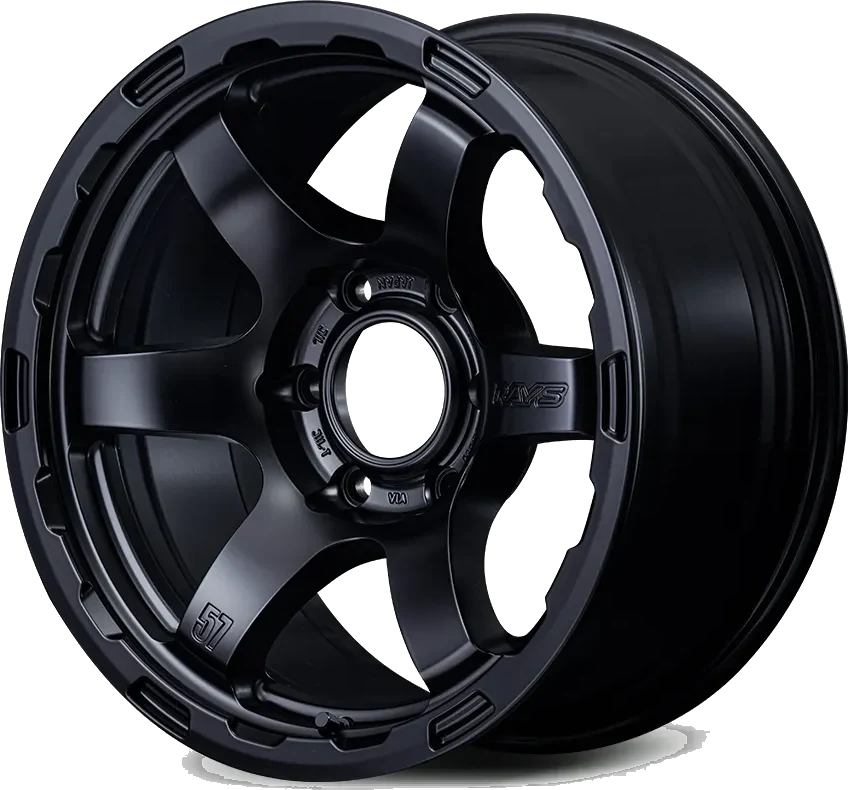 gramLIGHTS 57DR-X HD wheel in Semigloss Black