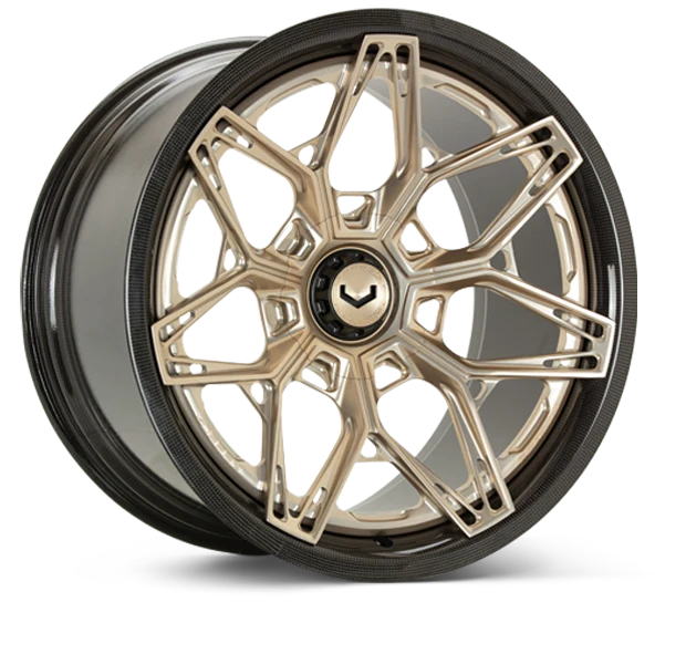 Vossen S21-08 Carbon wheel in Patina Gold